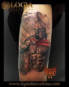 tatuajes para hombres Leonidas     